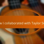 How I collaborated with Taylor Swift